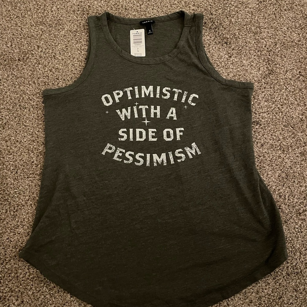 Graphic tank top